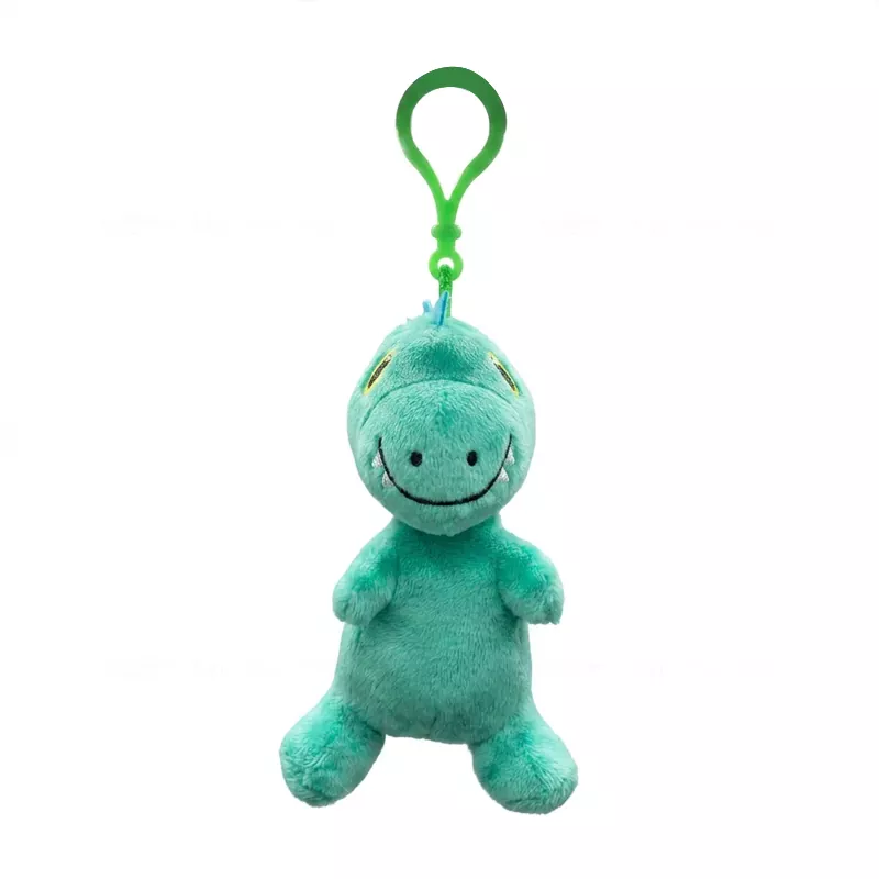 Adorabile portachiavi in ​​peluche con dinosauro